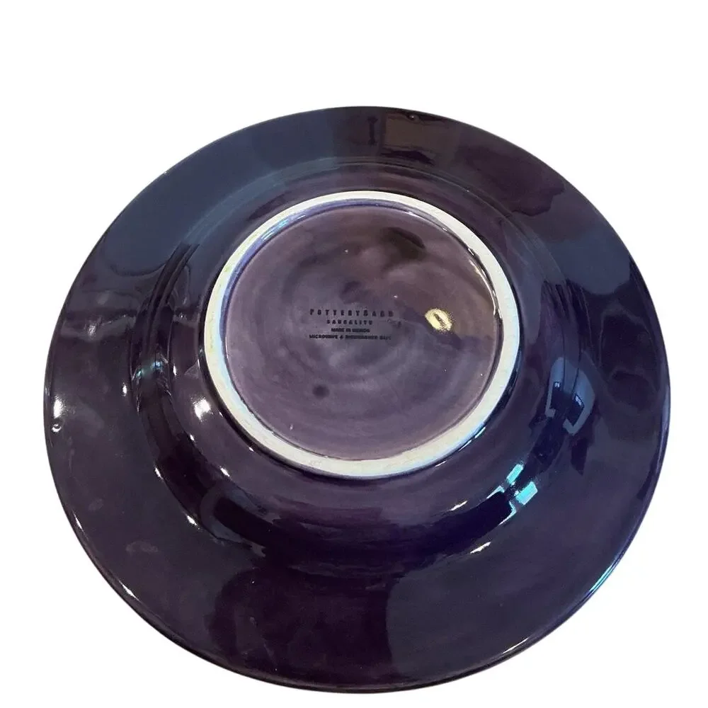 Pottery Barn Sausalito Purple Dinner Plate 13